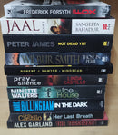 Thriller Mystery Suspense Fiction | Pack of 10 Books | Free Shipping | Free Bookmarks