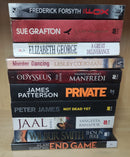 Thriller Mystery Suspense Fiction | Pack of 10 Books | Free Shipping | Free Bookmarks