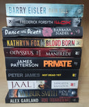 Thriller Mystery Suspense Fiction | Pack of 10 Books | Free Shipping | Free Bookmarks