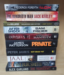 Thriller Mystery Suspense Fiction | Pack of 10 Books | Free Shipping | Free Bookmarks