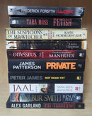 Thriller Mystery Suspense Fiction | Pack of 10 Books | Free Shipping | Free Bookmarks