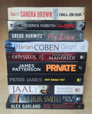 Thriller Mystery Suspense Fiction | Pack of 10 Books | Free Shipping | Free Bookmarks
