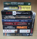 Thriller Mystery Suspense Fiction | Pack of 10 Books | Free Shipping | Free Bookmarks