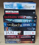 Thriller Mystery Suspense Fiction | Pack of 10 Books | Free Shipping | Free Bookmarks