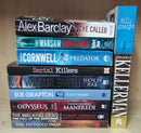 Thriller Mystery Suspense Fiction | Pack of 10 Books | Free Shipping | Free Bookmarks