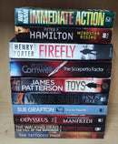 Thriller Mystery Suspense Fiction | Pack of 10 Books | Free Shipping | Free Bookmarks