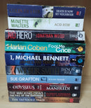 Thriller Mystery Suspense Fiction | Pack of 10 Books | Free Shipping | Free Bookmarks