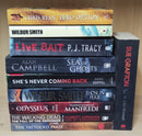 Thriller Mystery Suspense Fiction | Pack of 10 Books | Free Shipping | Free Bookmarks