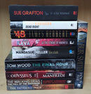 Thriller Mystery Suspense Fiction | Pack of 10 Books | Free Shipping | Free Bookmarks