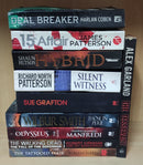 Thriller Mystery Suspense Fiction | Pack of 10 Books | Free Shipping | Free Bookmarks