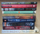 Mix of 2 Genres: 5 Thrillers and 5 Fiction Books | Pack of 10 Books