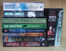 Thriller Mystery Suspense Fiction | Pack of 10 Books | Free Shipping | Free Bookmarks