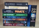 Thriller Mystery Suspense Fiction | Pack of 10 Books | Free Shipping | Free Bookmarks