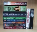 Thriller Mystery Suspense Fiction | Pack of 10 Books | Free Shipping | Free Bookmarks