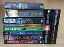 Thriller Mystery Suspense Fiction | Pack of 10 Books | Free Shipping | Free Bookmarks