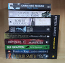 Thriller Mystery Suspense Fiction | Pack of 10 Books | Free Shipping | Free Bookmarks