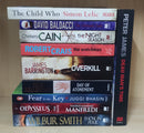 Thriller Mystery Suspense Fiction | Pack of 10 Books | Free Shipping | Free Bookmarks
