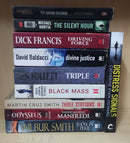 Thriller Mystery Suspense Fiction | Pack of 10 Books | Free Shipping | Free Bookmarks