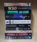 Thriller Mystery Suspense Fiction | Pack of 10 Books | Free Shipping | Free Bookmarks