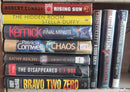 Thriller Mystery Suspense HardBound Fiction | Pack of 10 Books | Free Shipping | Free Bookmarks