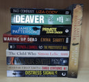 Thriller Mystery Suspense Fiction | Pack of 10 Books | Free Shipping | Free Bookmarks