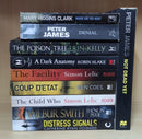 Thriller Mystery Suspense Fiction | Pack of 10 Books | Free Shipping | Free Bookmarks