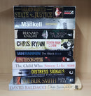 Thriller Mystery Suspense Fiction | Pack of 10 Books | Free Shipping | Free Bookmarks