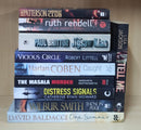 Thriller Mystery Suspense Fiction | Pack of 10 Books | Free Shipping | Free Bookmarks