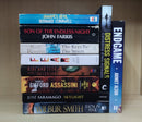 Thriller Mystery Suspense Fiction | Pack of 10 Books | Free Shipping | Free Bookmarks
