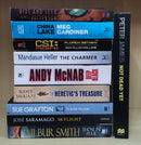 Thriller Mystery Suspense Fiction | Pack of 10 Books | Free Shipping | Free Bookmarks