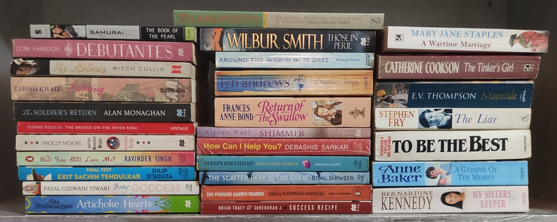 Mixed Lot of General Fiction Books for Adults | Lot of 30 Books