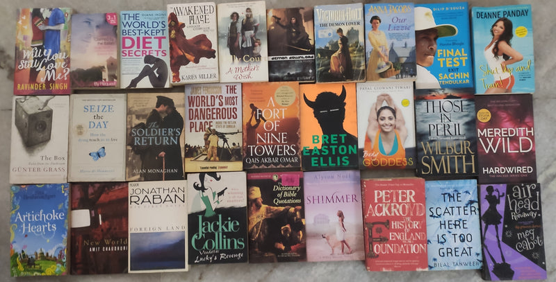 Mixed Lot of General Fiction Books for Adults | Lot of 30 Books