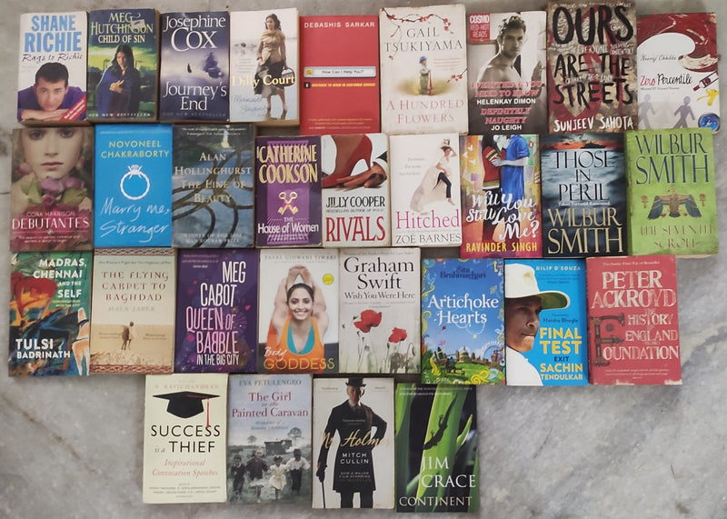 Mixed Lot of General Fiction Books for Adults | Lot of 30 Books
