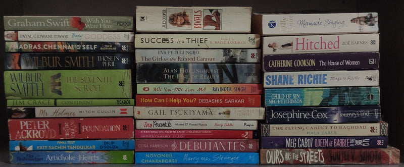 Mixed Lot of General Fiction Books for Adults | Lot of 30 Books