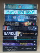 Thriller Mystery Suspense Fiction | Pack of 10 Books | Free Shipping | Free Bookmarks