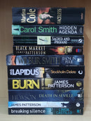 Thriller Mystery Suspense Fiction | Pack of 10 Books | Free Shipping | Free Bookmarks