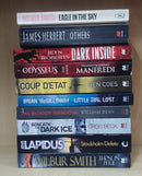 Thriller Mystery Suspense Fiction | Pack of 10 Books | Free Shipping | Free Bookmarks