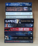 Thriller Mystery Suspense Fiction | Pack of 10 Books | Free Shipping | Free Bookmarks