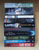 Thriller Mystery Suspense Fiction | Pack of 10 Books | Free Shipping | Free Bookmarks