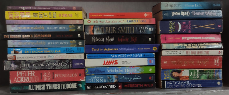 Mixed Lot of General Fiction Books for Adults | Lot of 30 Books