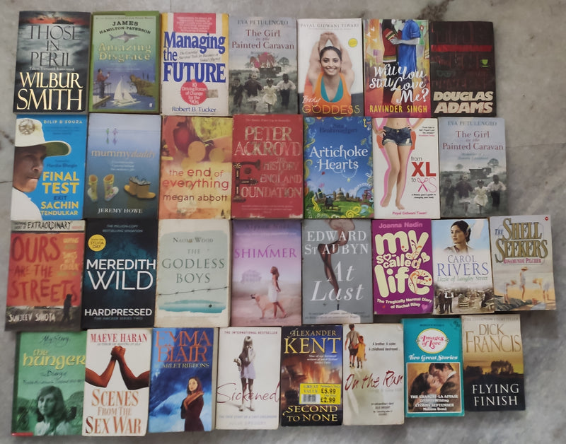 Mixed Lot of General Fiction Books for Adults | Lot of 30 Books