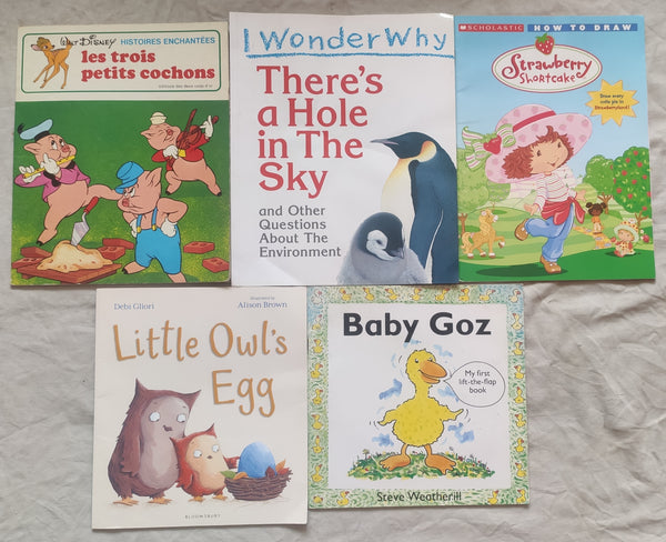 10 Children Story Books , Picture Books & Early Learning | Free Shipping