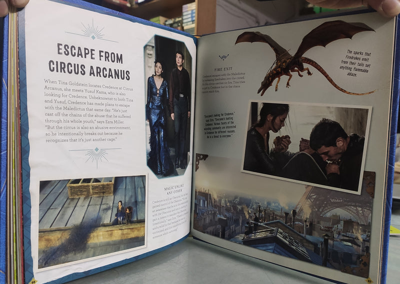 Fantastic Beasts The Crimes of Grindelwald Movie Magic by JK Rowling Illustrated Edition | Hardcover
