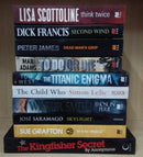 Thriller Mystery Suspense Fiction | Pack of 10 Books | Free Shipping | Free Bookmarks