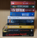 Thriller Mystery Suspense Fiction | Pack of 10 Books | Free Shipping | Free Bookmarks