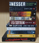Thriller Mystery Suspense Fiction | Pack of 10 Books | Free Shipping | Free Bookmarks