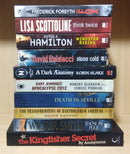Thriller Mystery Suspense Fiction | Pack of 10 Books | Free Shipping | Free Bookmarks