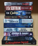 Thriller Mystery Suspense Fiction | Pack of 10 Books | Free Shipping | Free Bookmarks