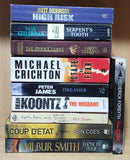 Thriller Mystery Suspense Fiction | Pack of 10 Books | Free Shipping | Free Bookmarks