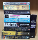 Thriller Mystery Suspense Fiction | Pack of 10 Books | Free Shipping | Free Bookmarks